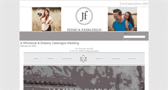 Desktop Screenshot of jessicafairchildphotography.com